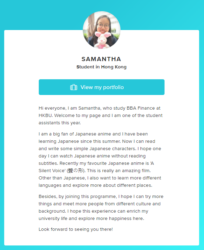 Student Assistant - Samantha Lai
<br>
<a href="https://about.me/yeeting" target="_blank" rel="noopener noreferrer">About me</a> Student Assistant - Samantha Lai