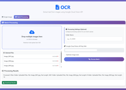 Digitisation and OCR Enhancement