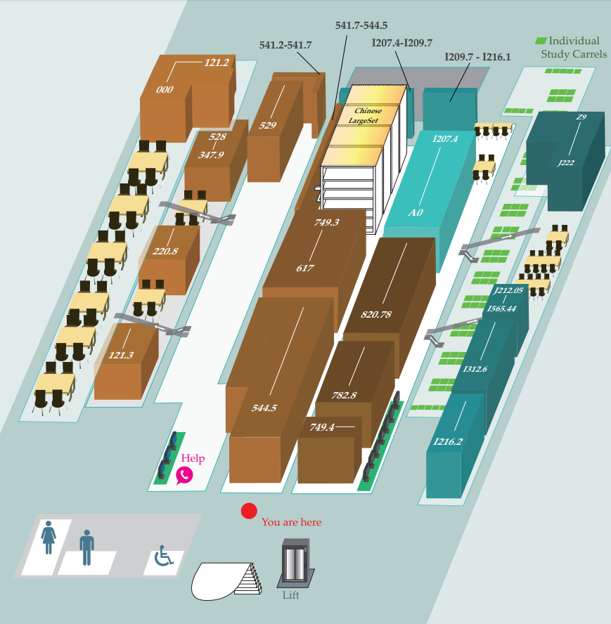 Hkbu Library Map Level 7 - Main Library Floor Plans - Floor Plans - Using the Library ...