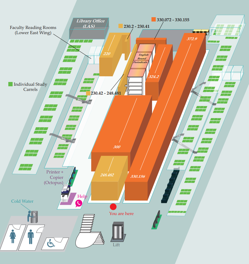 Hkbu Library Map Level 5 - Main Library Floor Plans - Floor Plans - Using the Library ...